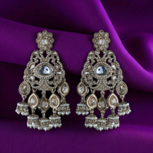 woemiya Gold-Plated Alloy Earrings