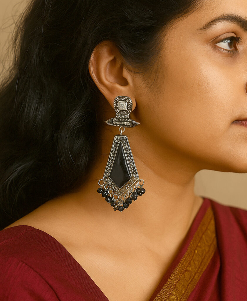 oxidised silver