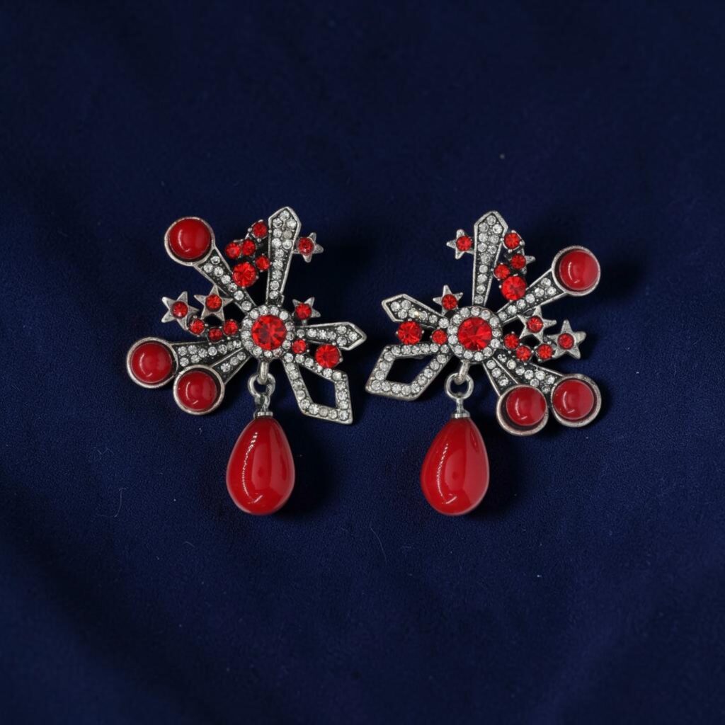 Heartbloom Stud Earrings