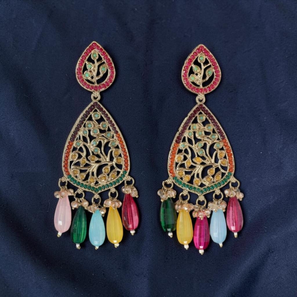 Multicolour Avika Earrings